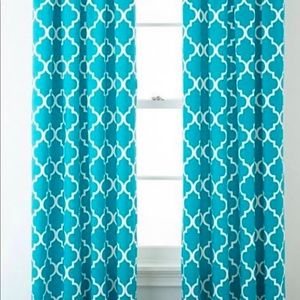 Thermal Trellis 63” Curtain Panels, 2